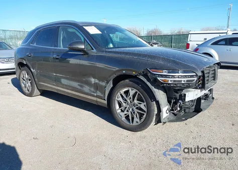 2025 Genesis Gv70 2.5T Awd из США, поврежденный, VIN KMUMADTB7SU205228
